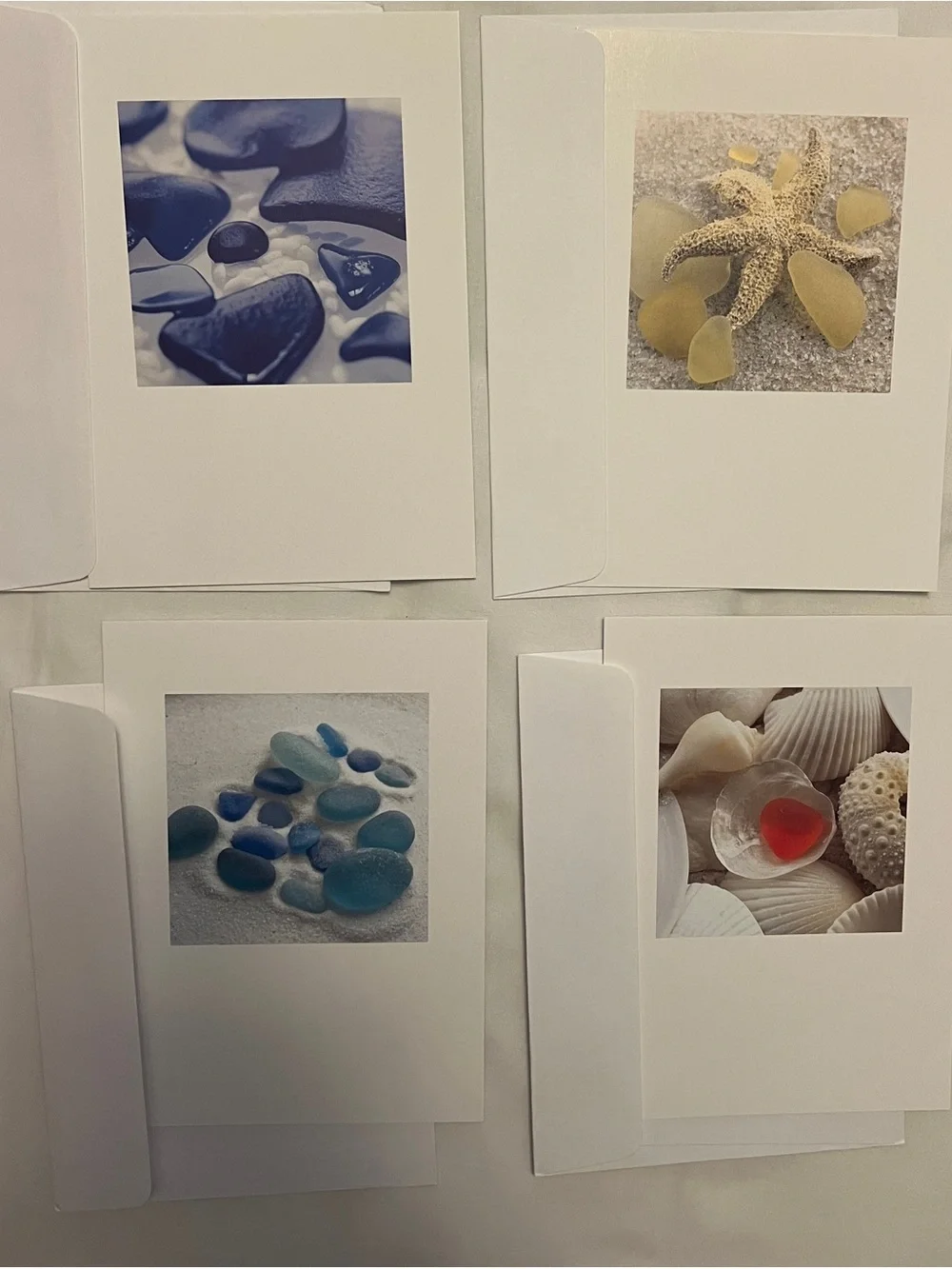 Pure Sea Glass Notecards NEW